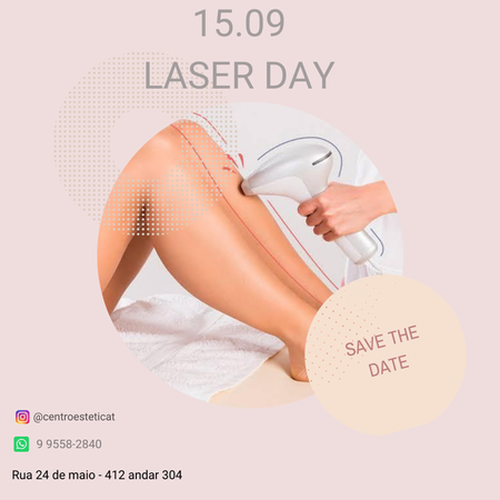 Está chegando o Laser Day do Centro de Estética Tatiane Braga 😱😱
Esse é o seu momento de se livrar dos pelos indesejados 😅
Nosso Laser Day acontecerá no dia 15.09 e estamos com uma promoção SUPER legal! Na compra de áreas médias ou áreas grandes você GANHA 3 sessões de AXILA ou BUÇO (você que escolhe) MUITO MASSA NÉ?
AGORA PREPARE-SE!
* As 4 primeiras clientes que fechar essas áreas citadas a cima GANHARÁ 5 sessões de depilação na AXILA*
🏃🏽♀️🏃🏽♀️🏃🏽♀️🏃🏽♀️🏃🏾🏃🏾🏃🏾🏃🏾🏃🏾
Agende agora mesmo seu horário!
Deixe seus dados abaixo que nossa recepção irá entrar em contato com você!
Aproveite 😊😊😊